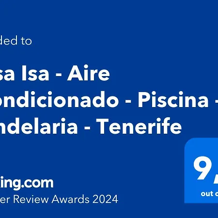 Casa Isa - Aire Acondicionado - Piscina - - Tenerife * Candelaria
